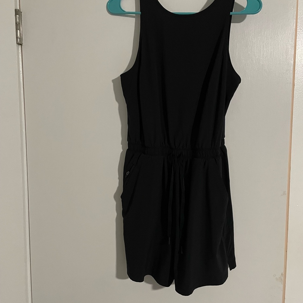 All in Motion Romper Black